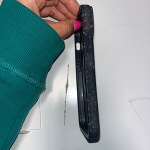 Speckled Black Phone Case for iPhone 13 mini